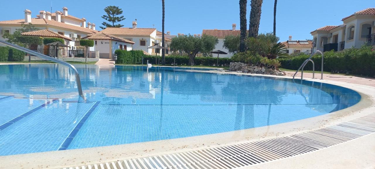 Apartamento Primera Linea De Playa Las Marinas Vera Exteriör bild