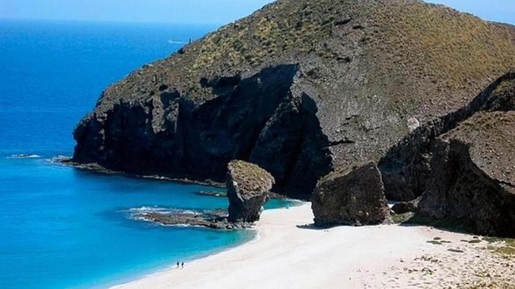 Apartamento Primera Linea De Playa Las Marinas Vera Exteriör bild